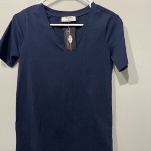 Zenana Outfitters Women's Classic Navy Tee